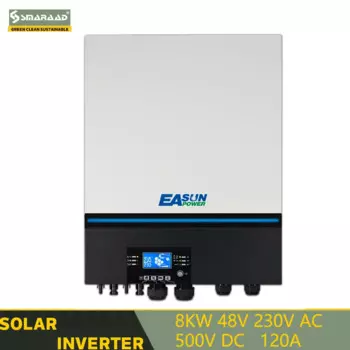 Инвертор SMARAAD Soalr, 8000 Вт, 230 В, 48 В, 50 Гц/60 Гц, в пост. Тока, PV-вход, а, MPPT, солнечное зарядное устройство, встроенный Wi-Fi