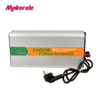 Инвертор солнечной энергии, MKM1000-481G-C кВт, неэлектрифицированный инвертор 48 В постоянного тока до 110 В переменного тока, 1000 Вт, с зарядным устройством