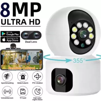 IP-камера для системы видеонаблюдения, 8 Мп, 4K, Wi-Fi