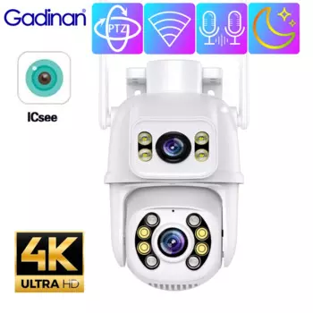 IP-камера Gadinan, 8 Мп, 4K, PTZ, Wi-Fi