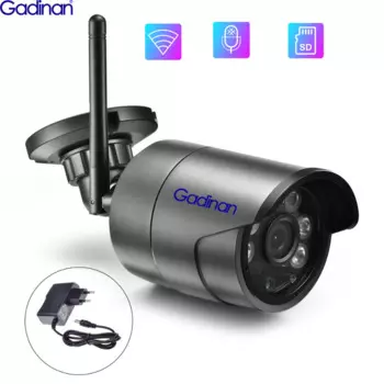 IP-камера Gadinan беспроводная уличная с Wi-Fi, 2 МП, 1080P, слот для SD-карты