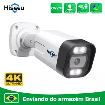 IP-камера Hiseeu 4K, 8 Мп, 5 МП, POE