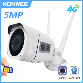 IP-камера наружная беспроводная, 5 МП, Wi-Fi, 1080P