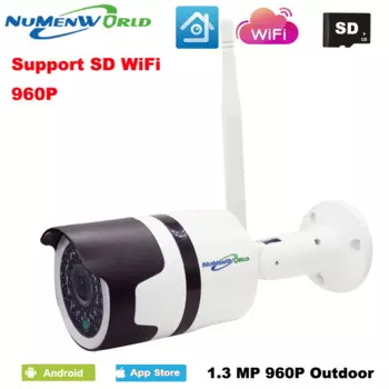 IP-камера наружная беспроводная, 960P, Wi-Fi, 802.11b/G/N