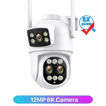 IP-камера наружного наблюдения 12Мп 6К