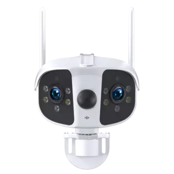 IP-камера с двойным объективом, 6 МП/8 Мп, 4K HD, Wi-Fi, 180 °