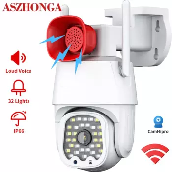 IP-камера видеонаблюдения, 1080P, 2 Мп, Wi-Fi, 4-кратный зум