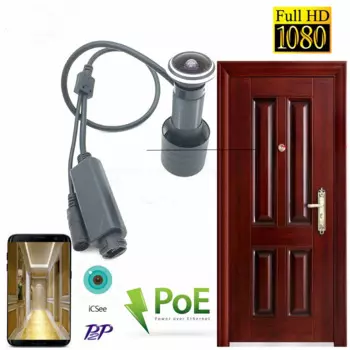 IP-камера видеонаблюдения, 1080P, POE, аудио, HD