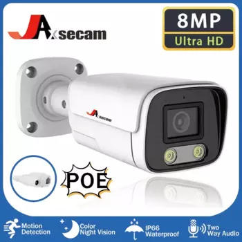 IP-камера видеонаблюдения, 4K, 8 Мп, 5 МП, POE