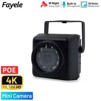 IP-камера видеонаблюдения, 4K, 8 Мп, с ИК-подсветкой