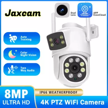 IP-камера видеонаблюдения, 4K, 8 Мп, Wi-Fi, PTZ