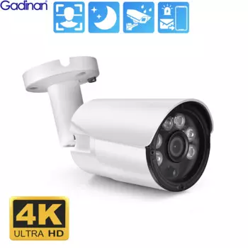 IP-камера видеонаблюдения, 8 Мп, 4K, POE, ONVlF, H.265, 8 Мп, 5 МП, 4 МП, IP66