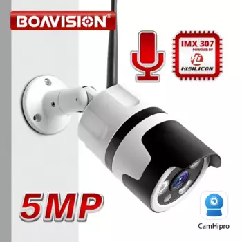 IP-камера видеонаблюдения, HD, 1080P, 5 МП, Wi-Fi, беспроводная, ночное видение, 20 м