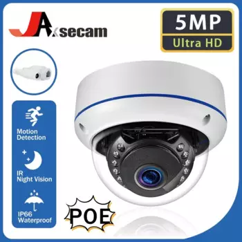 IP-камера видеонаблюдения HD, 5 МП, 3,6 мм, широкоугольная