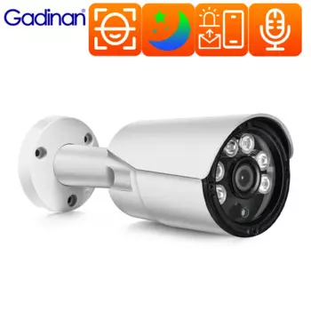 IP-камера видеонаблюдения с датчиком движения, 8 Мп, POE