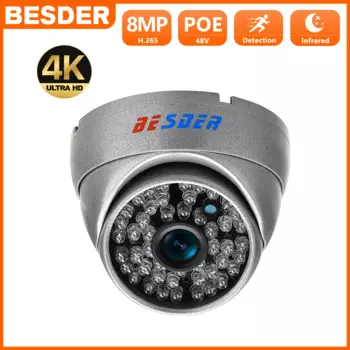 IP-камера видеонаблюдения с ночным видением, 8 Мп, 4K, 1080P