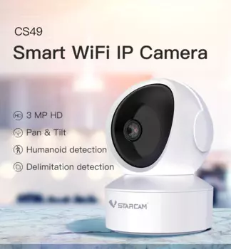 IP-камера видеонаблюдения VStarcam, 3 Мп, Wi-Fi, ИК, ночное видение