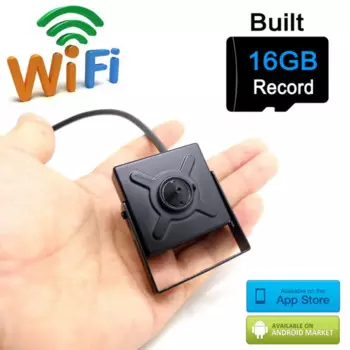 Ip камера, wifi 720p Мини Беспроводная micro sd карта, 16 ГБ, домашняя маленькая камера, hd камера видеонаблюдения, p2p, wi-fi, камера JIENU