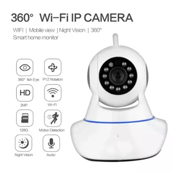 IP-камера Yoosee, 2 МП, 1080P, PTZ, Wi-Fi, 360 градусов