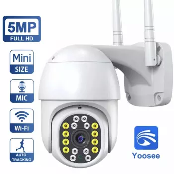 IP-камера Yoosee, 5 МП, Wi-Fi, PTZ, 2 МП