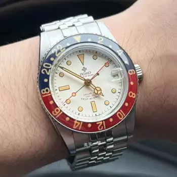 IPOSE IX & DAO 2024 Новые 38 мм NH34 Деловые мужские автоматические механические часы Роскошные сапфировые водонепроницаемые часы из нержавеющей стали 10 бар Lumin