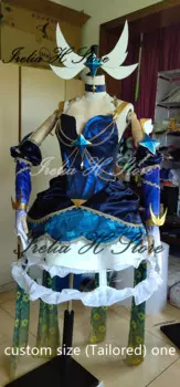 Irelia H Магазин игры LOL Prestige Syndra Косплей Костюм syndra prestige платье женские костюмы на Хэллоуин женские индивидуальные размеры