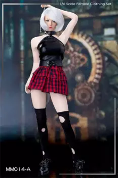 Ironhands MM014 Sacle 1/6 кукла женский костюм в стиле панк сексуальный костюм для девушек