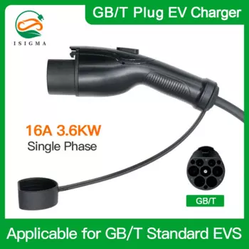 Isigma 16A 32A 1/3P GB/T EV разъем 3,6 кВт ~ 22 кВт IP66 в качестве аксессуаров для замены GBT EV зарядная станция EV зарядный разъем