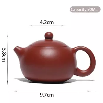 Исинский фиолетовый глиняный чайник Dahongpao Xishi 90 мл