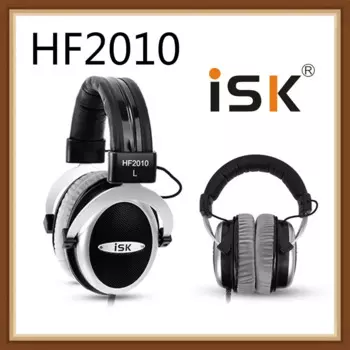 ISK HF2010 полуоткрытые мониторные наушники Hi-Fi стерео наушники студийная запись аудио гарнитура наушники с шумоподавлением