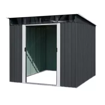 Искусственная 10x8 10x12 наружная садовая лопата, сельскохозяйственные инструменты для заднего двора, велосипедный стальной металлический оловянный сарай для хранения
