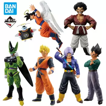 Искусственная фигурка героя мультфильма «баночно» Ichiban Kuji Dragon Ball Дуэль в будущее, плавки, сон Гохан, Вегета, Гоку, аниме, модели игрушек