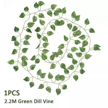 Искусственная гирлянда из шелкового плюща 200 см smvp