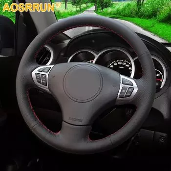 Искусственная кожа AOSRRUN, черный цвет, для Suzuki Grand Vitara 2007-2013