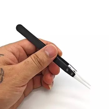 Искусственная Магнитная Нержавеющая Сталь, устойчивая к высоким температурам, Непроводящий наконечник, ручной инструмент для ремонта телефонов и часов