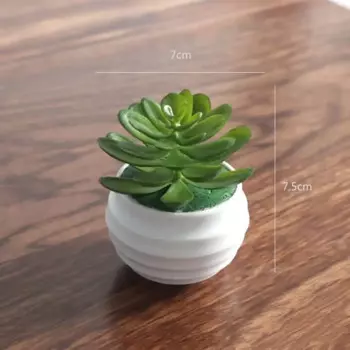 Искусственное пластиковое дерево бонсай