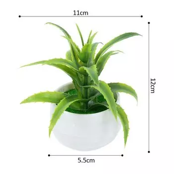 Искусственное растение алоэ бонсай WNYZQ