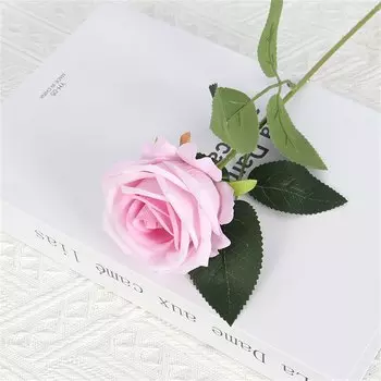 Искусственные бархатные розы 51 см