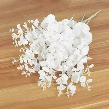 Искусственные белые эвкалиптовые украшения ZQCXLD