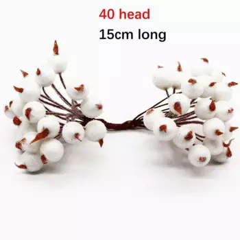 Искусственные белые гибридные цветы шелк 6/10/12/20/24/200 шт