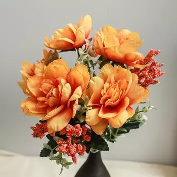 Искусственные белые орхидеи Tenvity