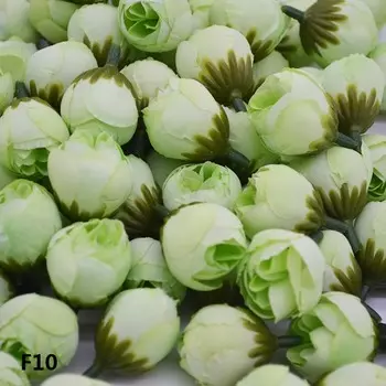 Искусственные бутоны роз шелковые ZQCXLD