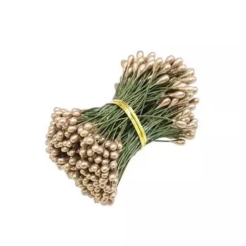 Искусственные цветочные бусины ZQNYCY 130 шт. 3 мм