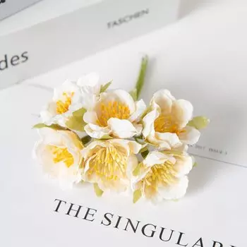 Искусственные цветы CYJT, венок, шелк, 12 шт.