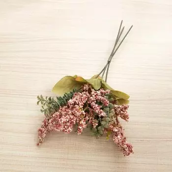 Искусственные цветы DociDaci 3 шт., розовый, прованс, лаванда