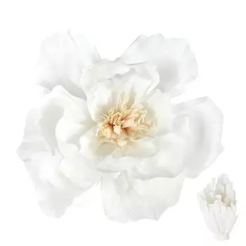 Искусственные цветы из крепированной бумаги WNYZQ, 3 штуки