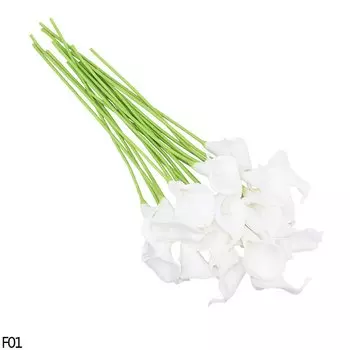 Искусственные цветы каллы лилии ZQCXLD для свадьбы