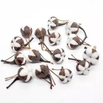 Искусственные цветы Kapok MOONBIFFY, 12 цветов