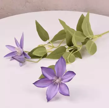 Искусственные цветы клематиса 69 см
