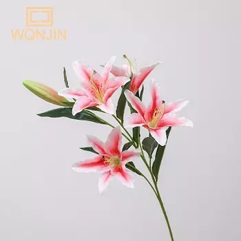 Искусственные цветы Лилия WQNJIN